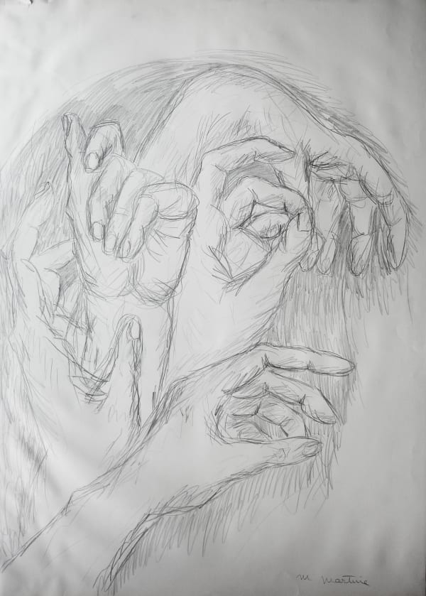 Martine Martine, Mains III, 1970 ca