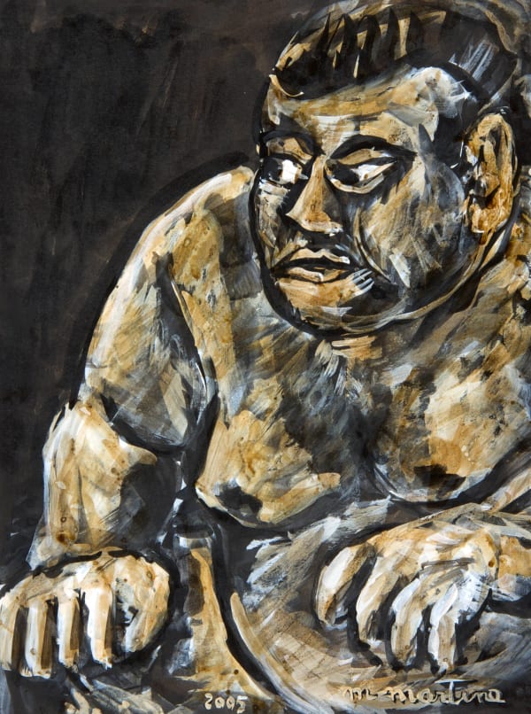 Martine Martine, Portrait de sumo XV, 2005