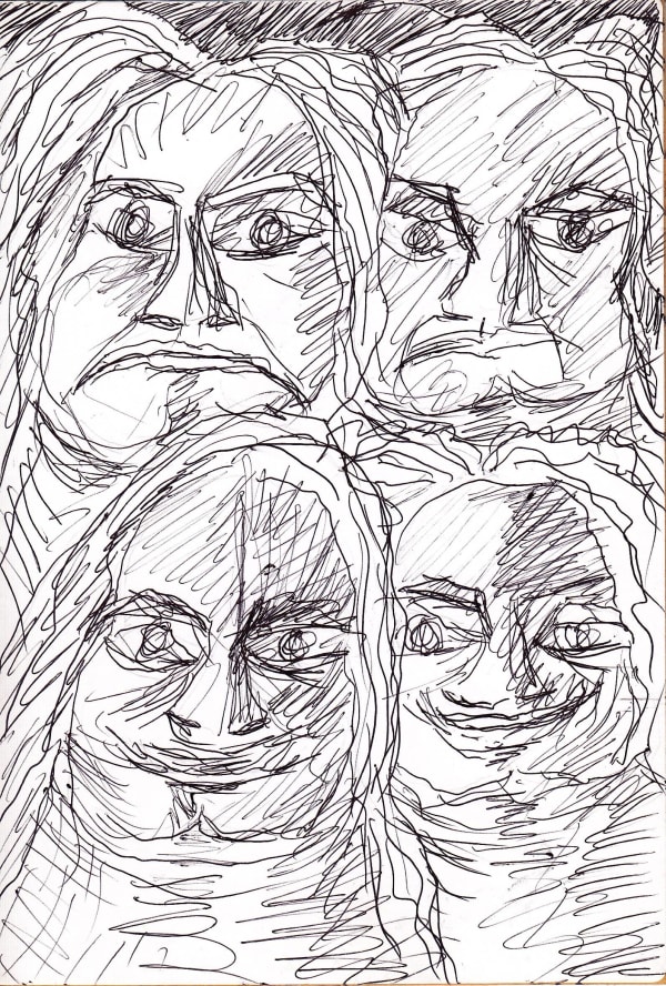 Martine Martine, Balzac aux quatre visages, 2014