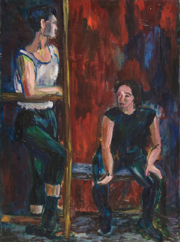Martine Martine, Danseurs au repos, 1973