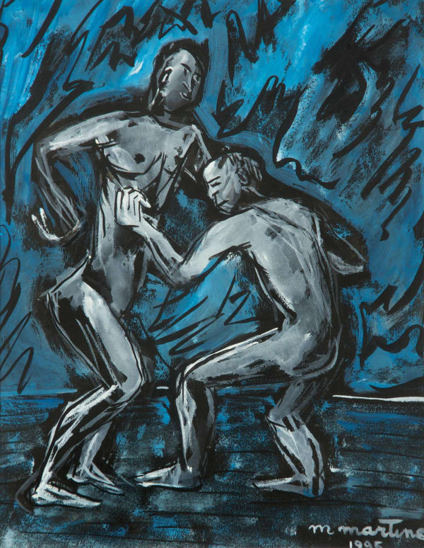 Martine Martine, Lutteurs I, 2006