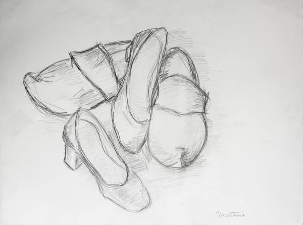 Martine Martine, Chaussures à talon et sabots I, 1984