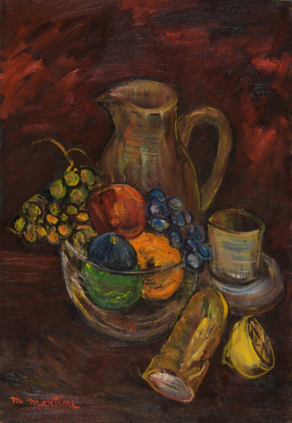 Martine Martine, Nature morte à la cruche II, 1983