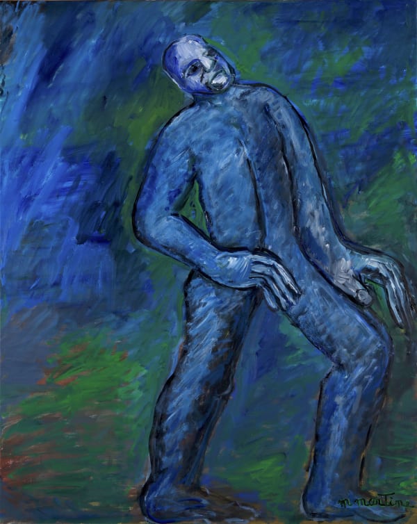 Martine Martine, L'Homme bleu, 2018