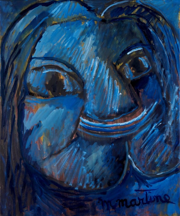 Martine Martine, Balzac bleu béat, 2021