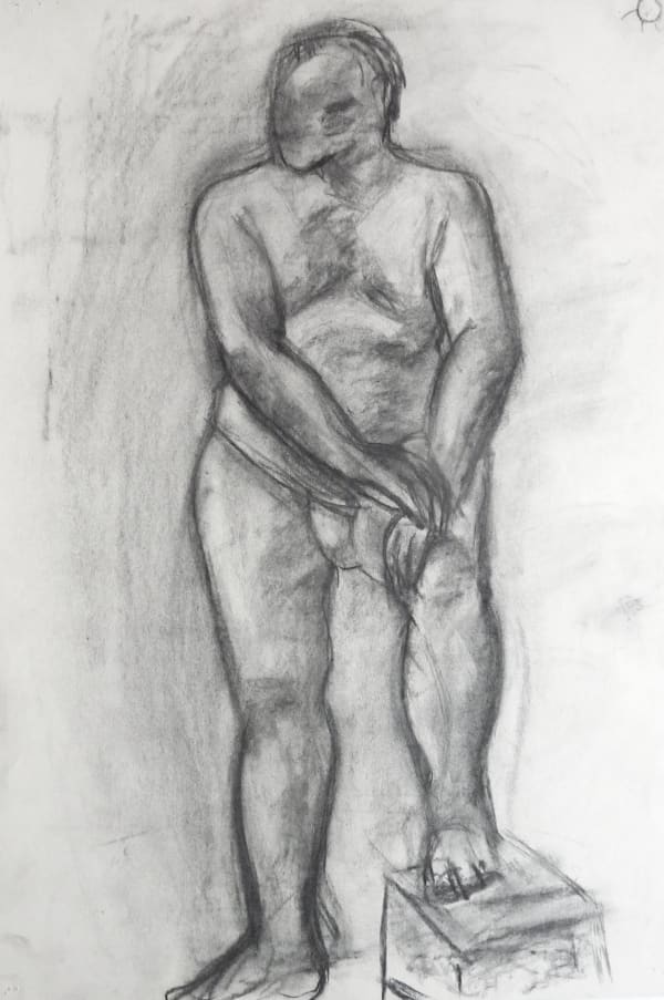 Martine Martine, Nu masculin debout IV, 1950 ca