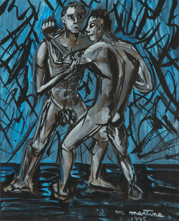 Martine Martine, Lutteurs II, 2006