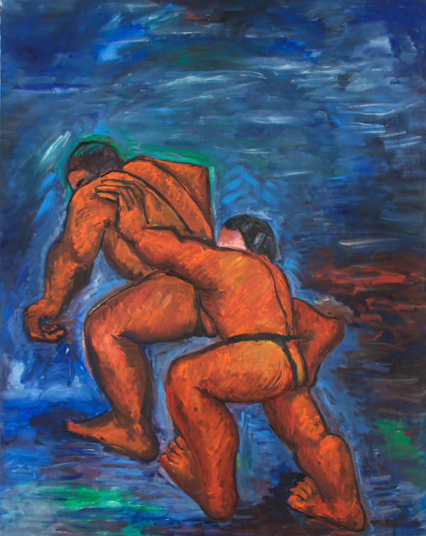 Martine Martine, Grands Sumos rouges I, 2002