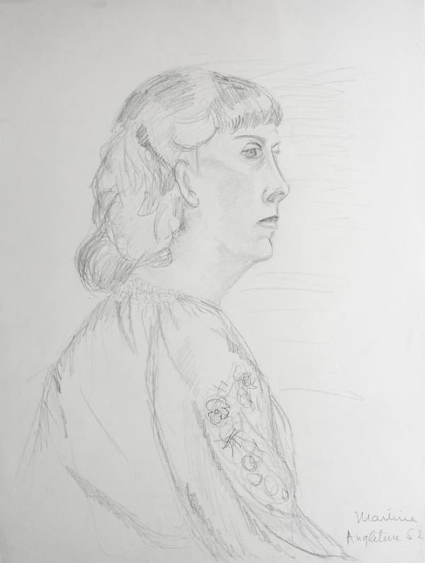 Martine Martine, Buste féminin V, 1952