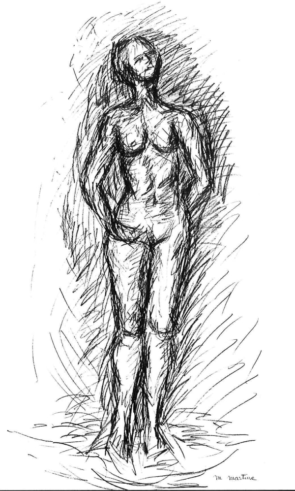 Martine Martine, Nu de face, 1983