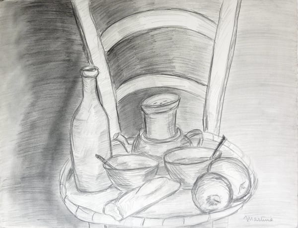 Martine Martine, Nature morte VI, 1983