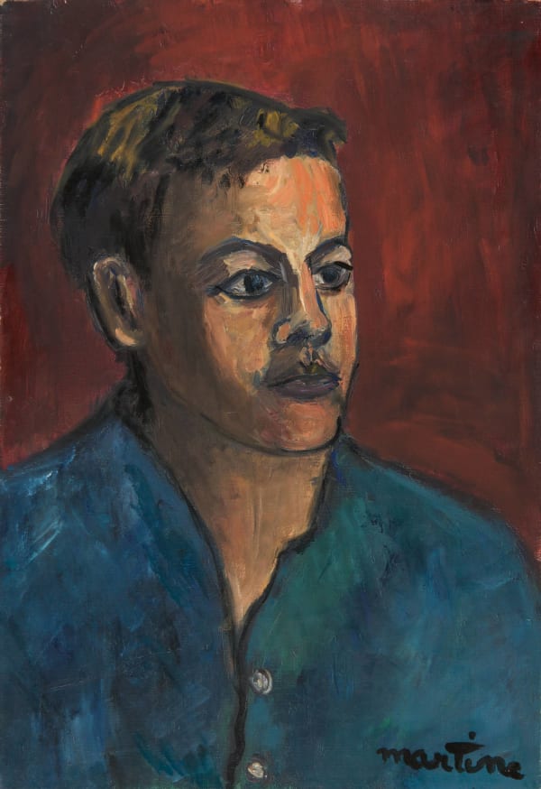 Martine Martine, L'Homme à la chemise bleue, 1953