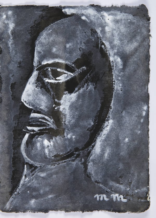 Martine Martine, Balzac, carnet Mémoires X, feuille 22 (non encadrée), 2016