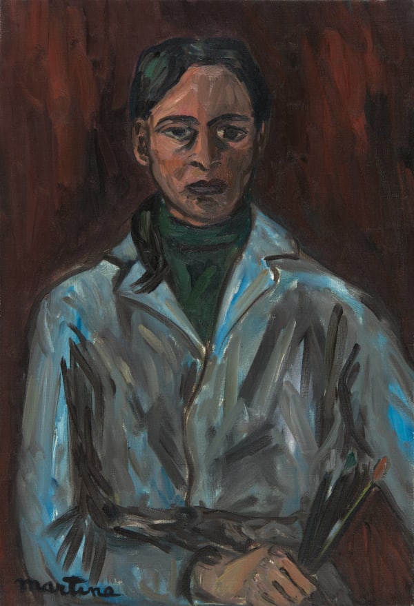 Martine Martine, Martine peignant, 1971