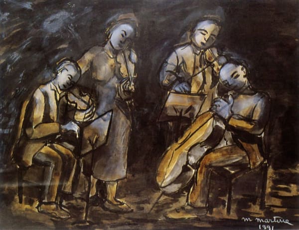 Martine Martine, Le Petit Quatuor triste, 1991