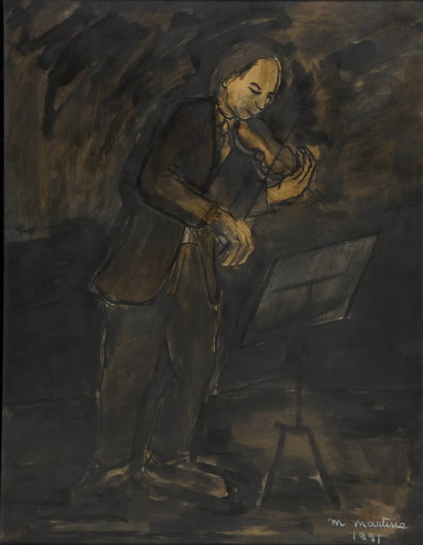 Martine Martine, Le Violoniste sombre, 1991