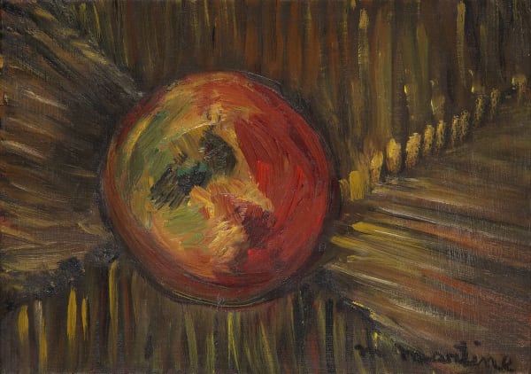 Martine Martine, Pomme sur cannage, 1974