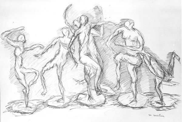 Martine Martine, Sculptures dansantes I, 1980 ca