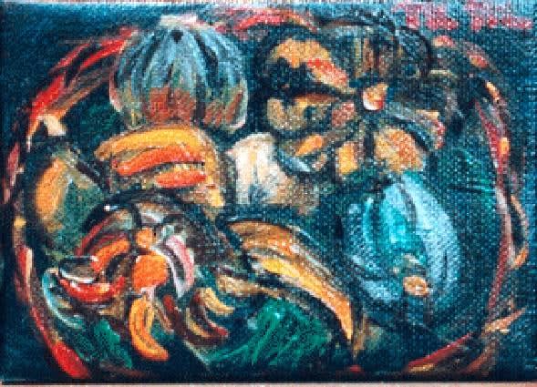 Martine Martine, Mini-corbeille I, 2001