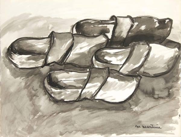 Martine Martine, Deux Paires de sabots, 1979