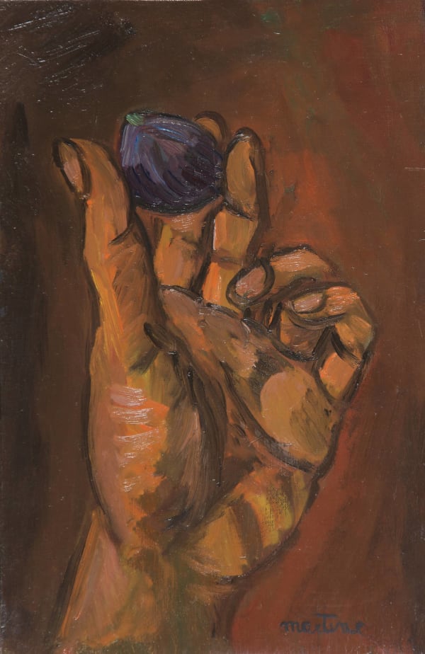 Martine Martine, Main tenant une figue, 1972