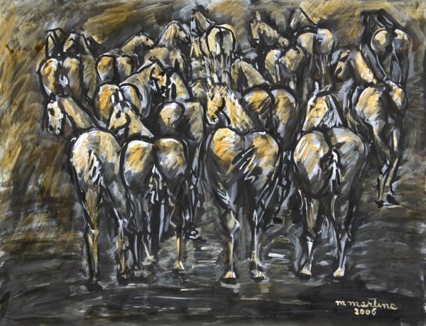Martine Martine, Le Troupeau de dos, 2006