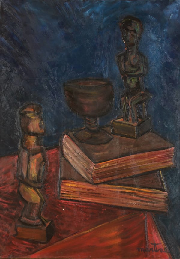 Martine Martine, Statue nègre II, 1974