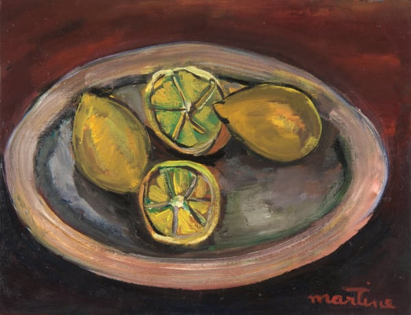 Martine Martine, L'Assiette aux citrons, 1983