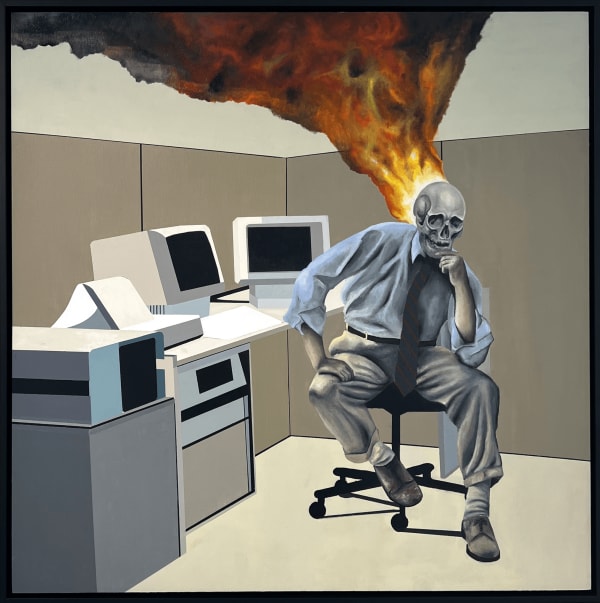 Cory James Jacobsen, Homme Contre Machine, 2025