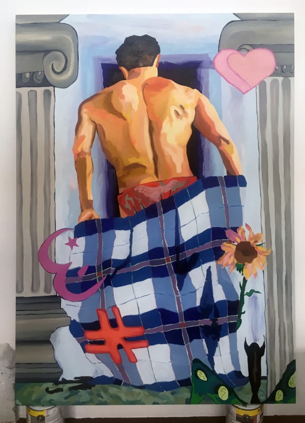 Alex Chaves, Standing figure, 2018