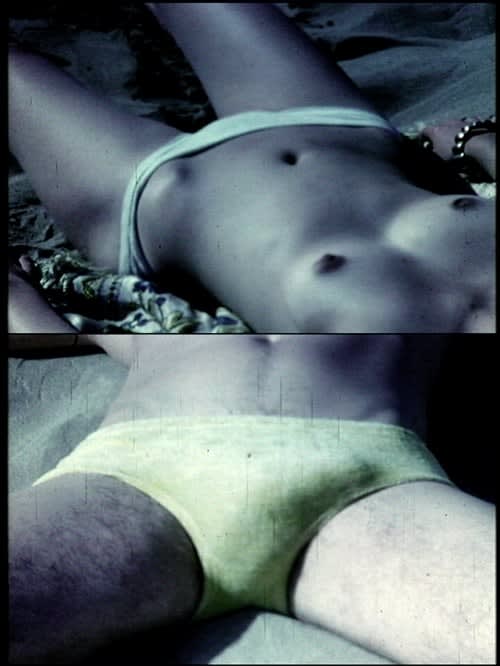 Michel Auder, BEACH 2 inverted, 2002