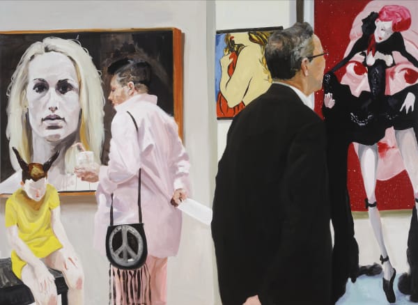 Eric Fischl, Art Fair: Booth #10 Booty, 2014