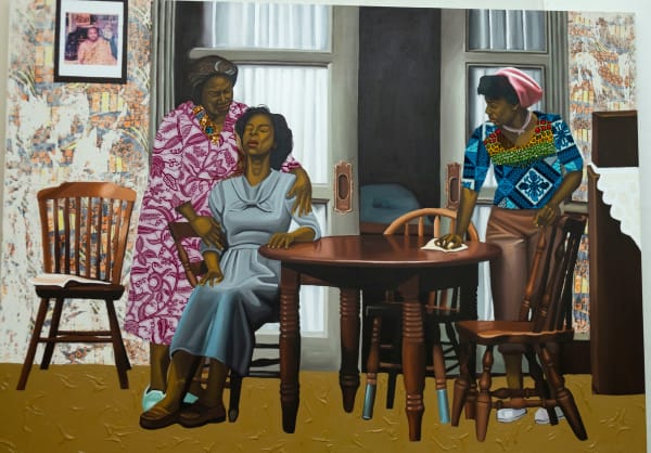 Cornelius Annor, A Mother's Comfort, 2022