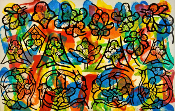 PT 2001 Study for Medallion Window