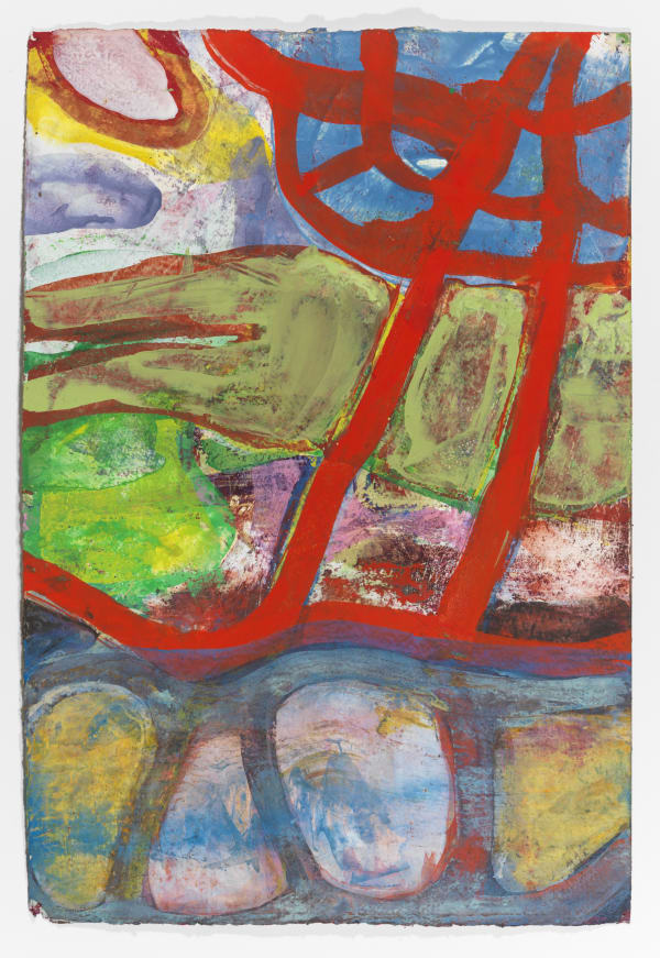 Bill Jensen, With Color XXII, 2009