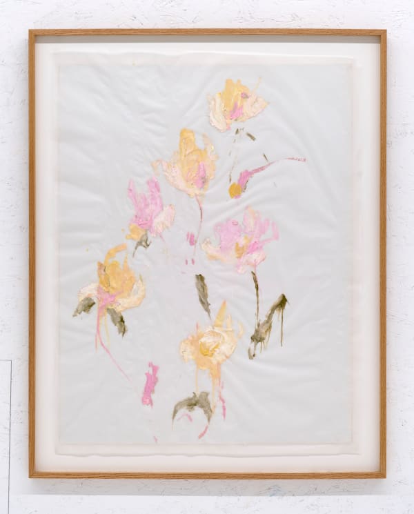 Works on paper by Arne Quinze Study 4, 2023 oil on paper 94 x 72 cm framed: 108 x 86 x 3 cm 42 1/2 x 33 7/8 in