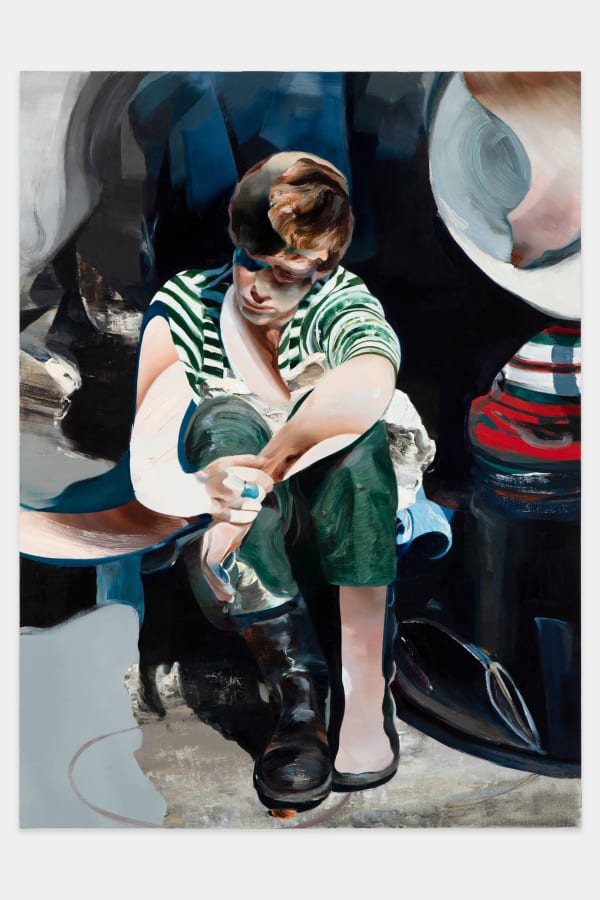 Jaclyn Conley, Feet in Heavy Boots, 2022