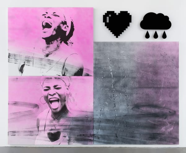 Wendy White, If I Can, You Can, 2018