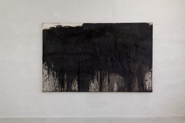 Hermann Nitsch Rov_53_97, 1997 acrylic on canvas 188 x 300 cm 74 1/8 x 118 1/8 in