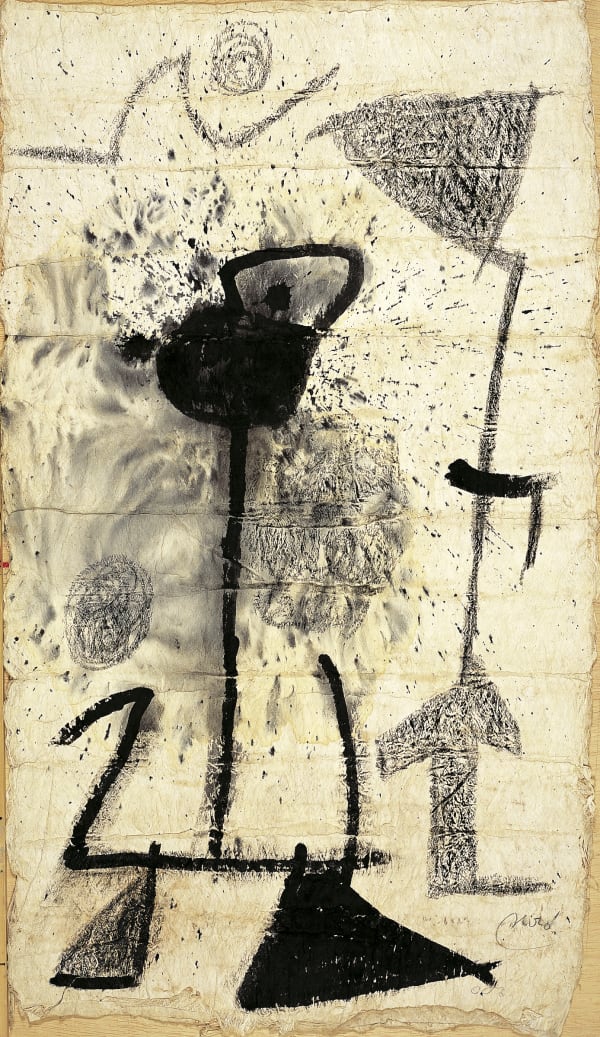 Joan Miró, Femmes, oiseau, 1978