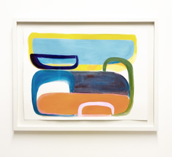 Joanna Pousette-Dart Untitled-1, 2022 Acrylic wash and watercolor 57.1 x 76.2 cm 22 1/2 x 30 in Framed : 70 x 89 x 4 cm