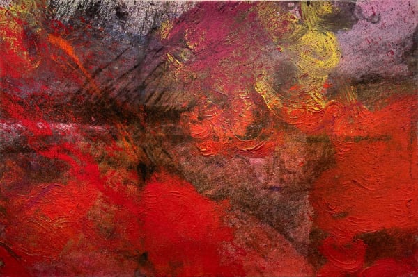 Hermann Nitsch Schüttbild (BFII_14_21), 2021 acrylic on canvas 200 x 300 cm 78 3/4 x 118 1/8 in