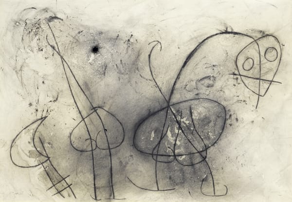 Joan Miró, Femmes dans la nuit, 1963