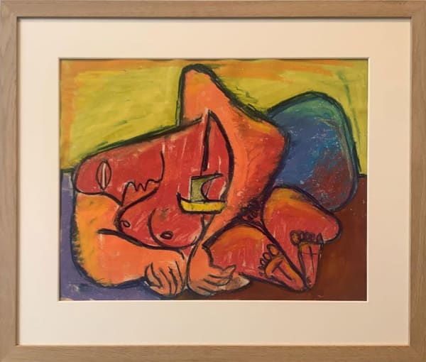 Le Corbusier, Les îles sont des corps de femmes immergés dans la mer qui accueillent les bateaux entre leurs bras, 1951