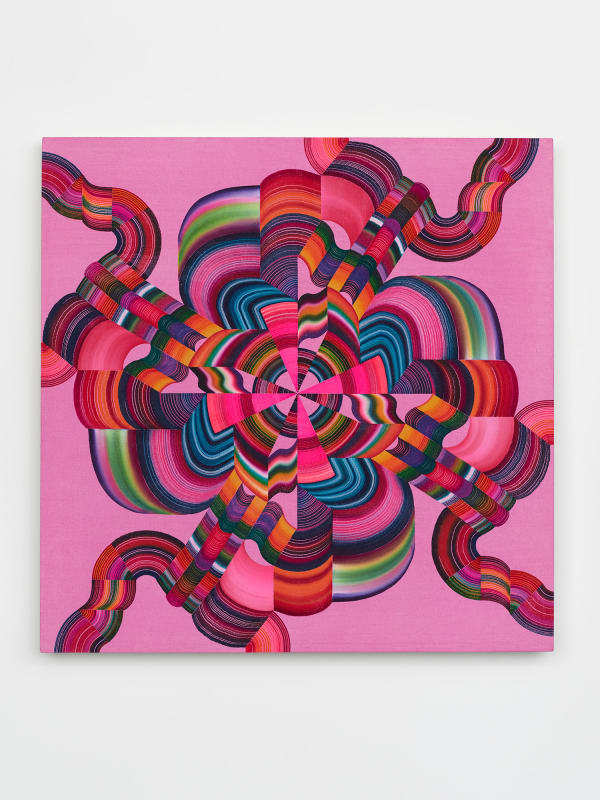 Isabella Cuglievan, Shot Silk, Shot Flower, 2021