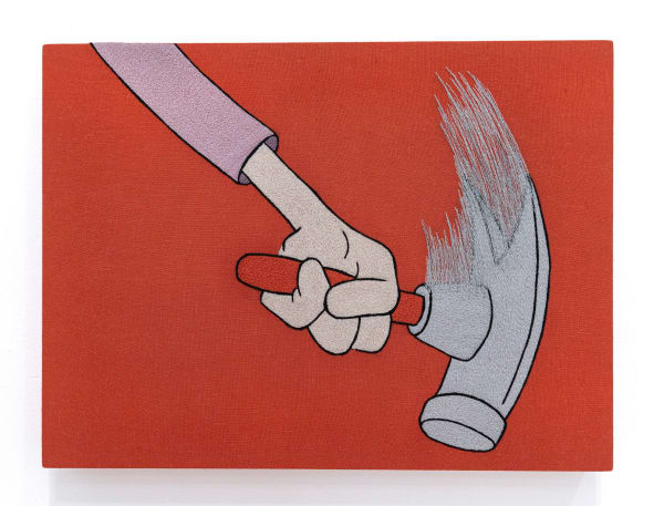 Peter Frederiksen, "It doesn't matter what I do, I just keep seeing nails.", 2025