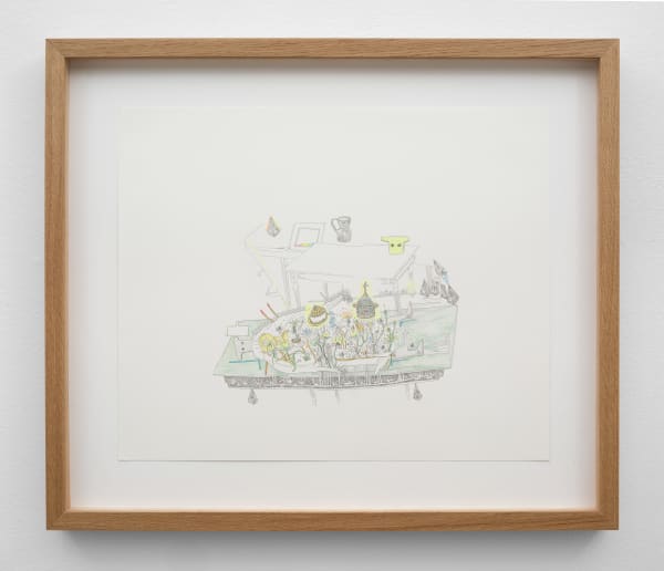 Joshua Drayzen, Drawing Without Me (Hemi-Sync Visualization), 2024