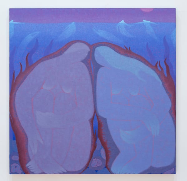 Lydia Baker, Rocks on the ocean floor, 2024