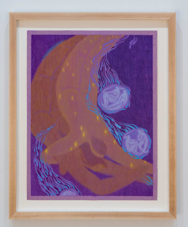 Lydia Baker, Daughters and cells flying side by side, 2024