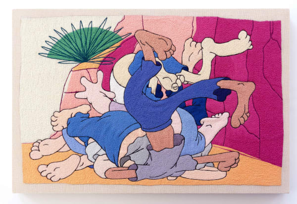 Peter Frederiksen, "Fighting for scraps.", 2024